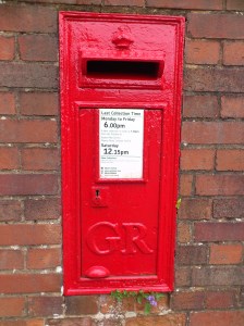 GR Post box Heavitree