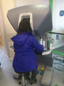 Sitting in for a surgeon