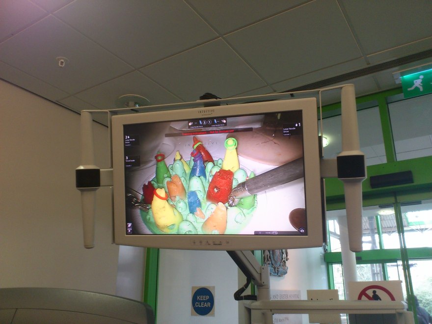 Lost in the details, the tiny coloured rings wouldn't have fit on my little finger!