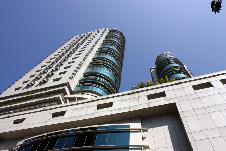 Apartments looking up