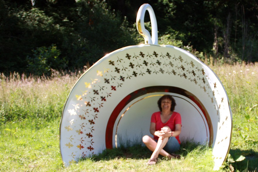 A rarity, a photo of me and I've even got my legs out!